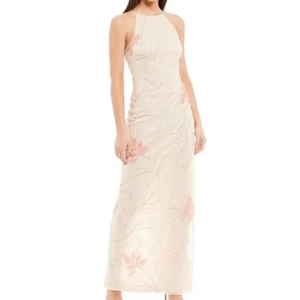 Belle badgley mischka naye halter worn once